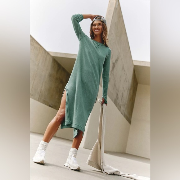 FP Movement by Free People Tops - NWT FP Movement Position Tunic Layer in Heritage Green